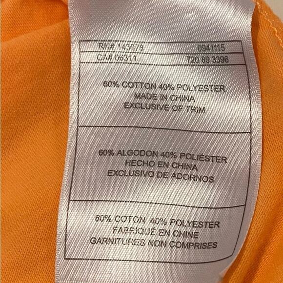 Puma Orange and Pink/Purple Shirt and Mesh Short Set - 4T - Picture 10 of 11